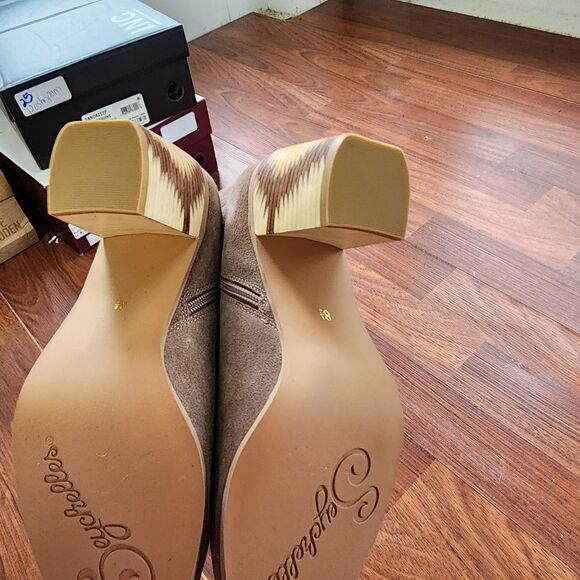 New Seychelles Tan Grand Finale Leather Ankle Boot 8.5 - Picture 11 of 11